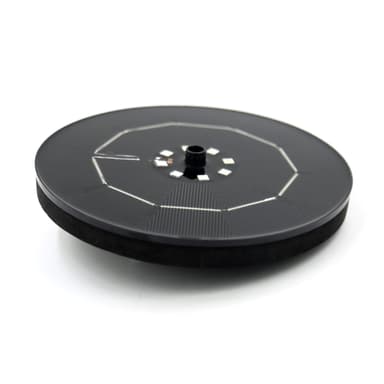 Vannfontene med solcelledrevet batteri, 16 cm diameter
