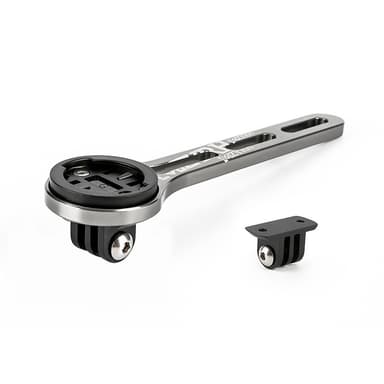 Sykkel foran sykkelcomputerfeste for Garmin Edge/Giant/Bryton