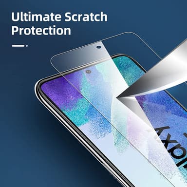Skjermbeskytter Samsung Galaxy S21 herdet glass 3-pakning