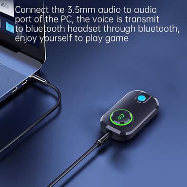 Bluetooth trådløs sender / mottaker, handsfree AUX