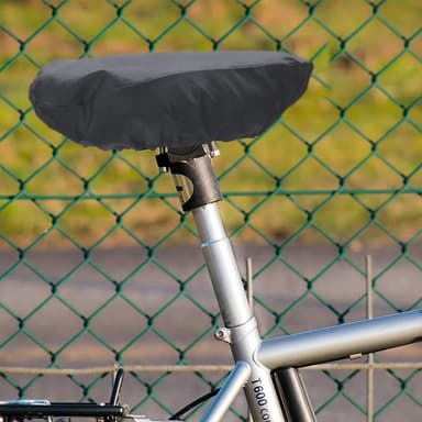Vanntett setetrekk for sykkel Svart