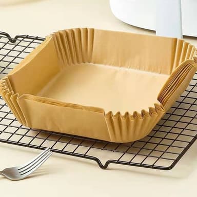 Air Fryer engangsformer av papir til frityrkoker 16 cm 100 stk.