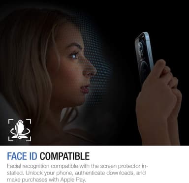 Skjermbeskytter i herdet glass Gjennomsiktig iPhone 14 Pro