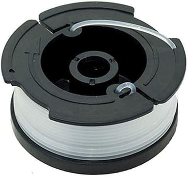 Trådsneller for Black & Decker gresstrimmere, 6 stk. Sort