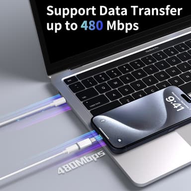 Adapter, lightning (hun) til USB-C (hann)