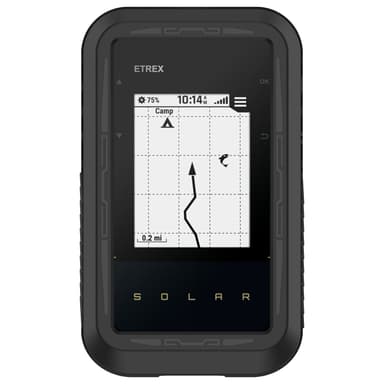 Mykt silikonetui til Garmin eTrex Solar Sort