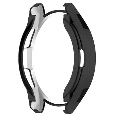 TPU Openwork Halv-Deksel Beskyttelsesveske til Samsung Galaxy Watch 6 Classic Sort 43mm/4.5 x 4.5 cm
