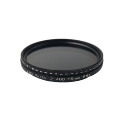 Variabelt ND2-ND400 ND linsefilter justerbart filter med nøytral tetthet 55 mm