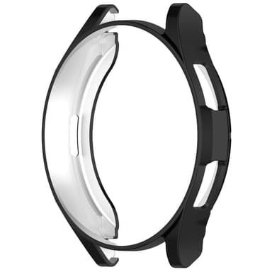 TPU Openwork Halv-Deksel Beskyttelsesveske til Samsung Galaxy Watch 6 Classic Sort 43mm/4.5 x 4.5 cm