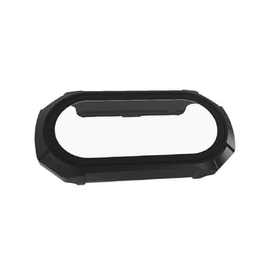 Deksel med skjermbeskytter for Xiaomi Mi Band 4/5/6 Sort