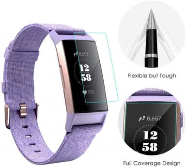 Skjermbeskytter Fitbit Charge 2 TPU 5-pack