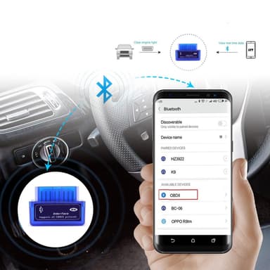 OBDII feilkodeleser - Bluetooth 2.0
