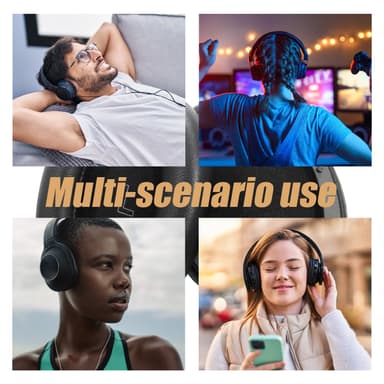 Øreputer til B&O Beoplay H95 saueskinn 1 par Sort