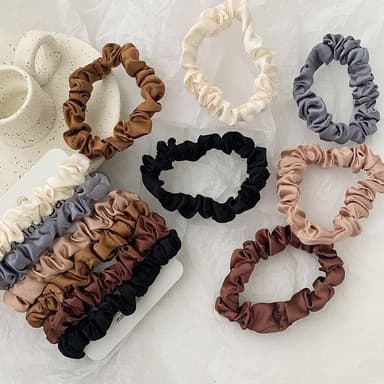 Scrunchies 6-pakning Flerfarget