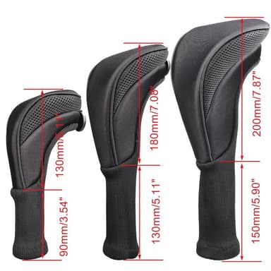 Golf Club Wood Head Cover Large Sort