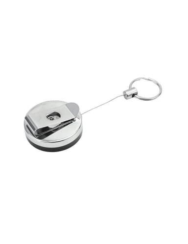Uttrekkbar nøkkelring med jojo-funksjon og snor, 62 cm 2-pakning