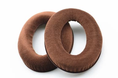 Øreputer i velur til Sennheiser HD598 HD599 569 559, 1 par brune