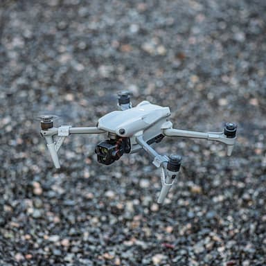 landingsutstyr drone split gimbal forhøyet ramme for DJI Air 3 Grå
