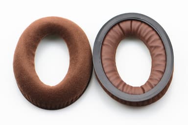 Øreputer i velur til Sennheiser HD598 HD599 569 559, 1 par brune
