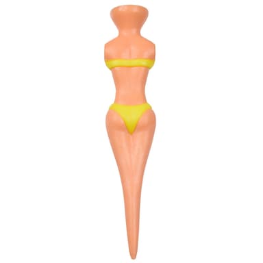 Golf Tees Bikini 4-pakning Flerfarget