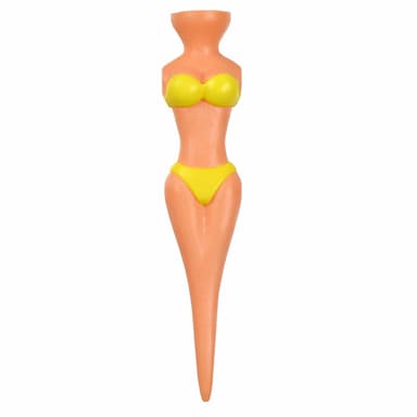 Golf Tees Bikini 4-pakning Flerfarget