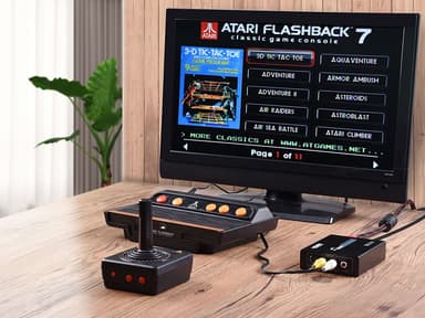 Omformer, AV og S-video til HDMI Sort