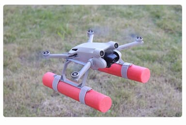 Flytende landingsutstyr for vannlanding DJI Mini 3 Pro/Mini3/Mini 4 Pro Grå