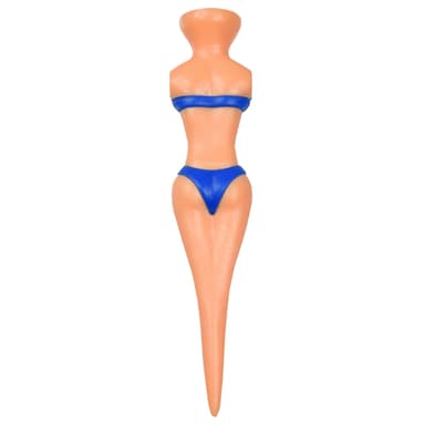 Golf Tees Bikini 4-pakning Flerfarget