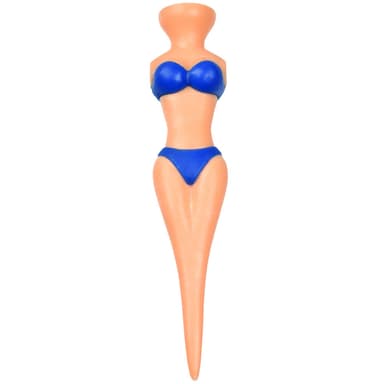 Golf Tees Bikini 4-pakning Flerfarget