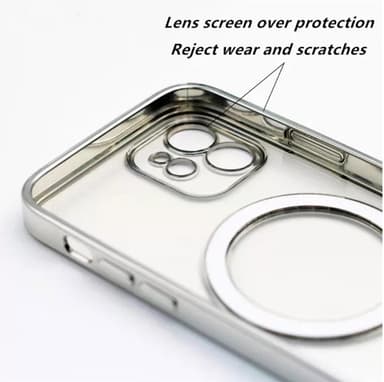 Mobilveske MagSafe Lading støtte Rød iPhone 12