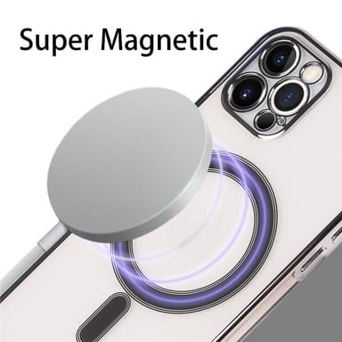 Mobilveske MagSafe Lading støtte Rød iPhone 12