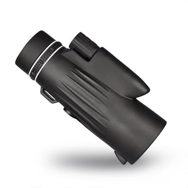 Monokulært teleskop 12×50 Zoom BAK4 Prism Sort