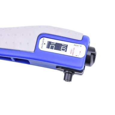 Håndgrepstrener med justering 5-60 kg Blå