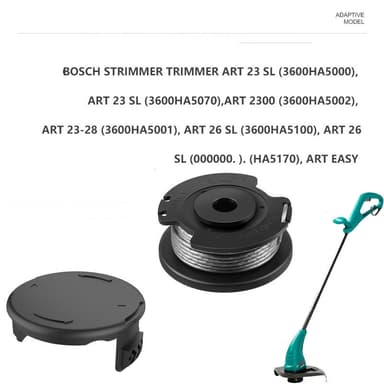 Erstatningssnelle og line for Bosch Easy GrassCut 18-230 Trimmer