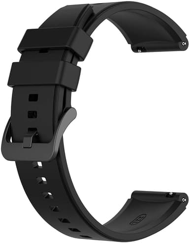 Huawei Watch GT2 Pro klokkereim i sort silikon Sort Elkjop Elkjop