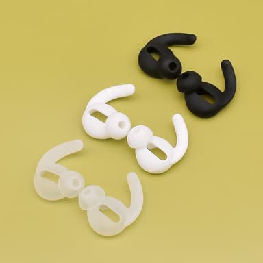 Ørekroker ørepropper for bedre feste av AirPods/AirPods 2 Sort