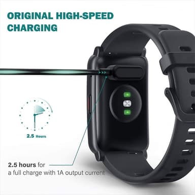Ladekabel til Huawei Watch Fit / Honor / Band / 4X ABS USB svart