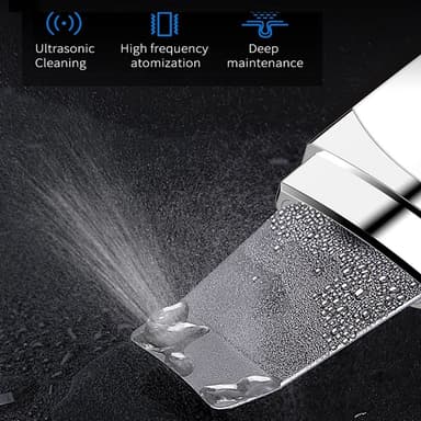 Ansiktsrenser med ultralyd for peeling Hvit