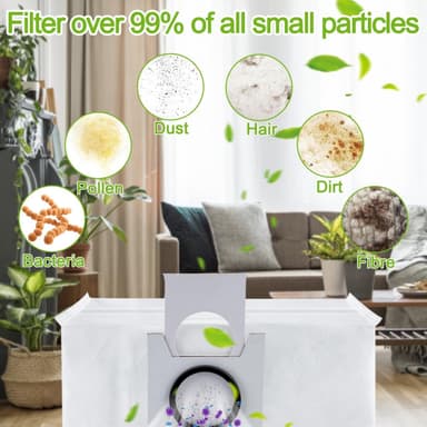 Tilbehør til Ecovacs Deebot X1 Omni / Turbo, 15 deler