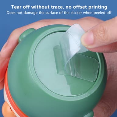 Tosidige klistremerker selvklebende tape Ingen spor Sticky selvklebende tape 120 stk. Gjennomsiktig