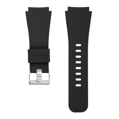 Reim til Samsung Galaxy Watch 46 mm silikon svart L