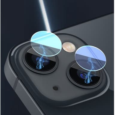 Kameralinsebeskytter for iPhone iPhone 15/15Plus
