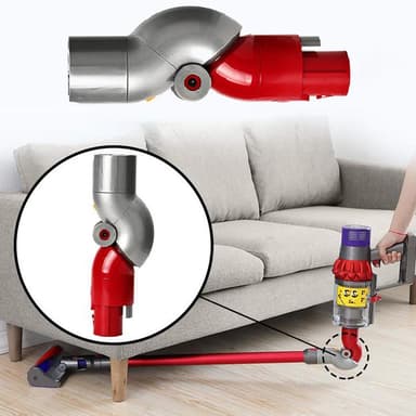 Vinkeladapter med hurtigkobling Dyson V7/V8/V10/V11