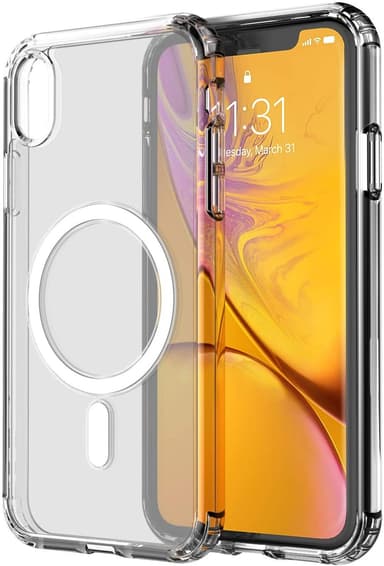 Mobildeksel, iPhone X/XS MagSafe-kompatibel Akryl gjennomsiktig