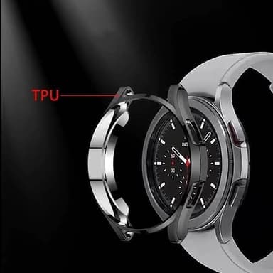 Beskyttelsesveske TPU Sort Samsung Galaxy Watch 5 45 mm