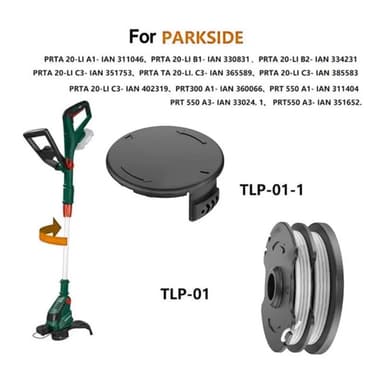 Trimmersnelle med trimmertråd Parkside PRTA 20-Li A1-IAN 311046