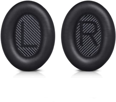 Øreputer for Bose QC35 I/II, QC25, QC15, QC 2 AE 2, AE 2i, AE 2w, SoundTrue, SoundLink Sort