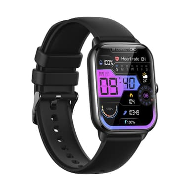 Bluetooth-klokke Sort