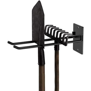 Veggfeste for hageredskaper