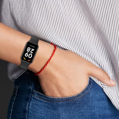 Klokkereim for Xiaomi Smart Band 8 Active, Redmi Band 2 Sort